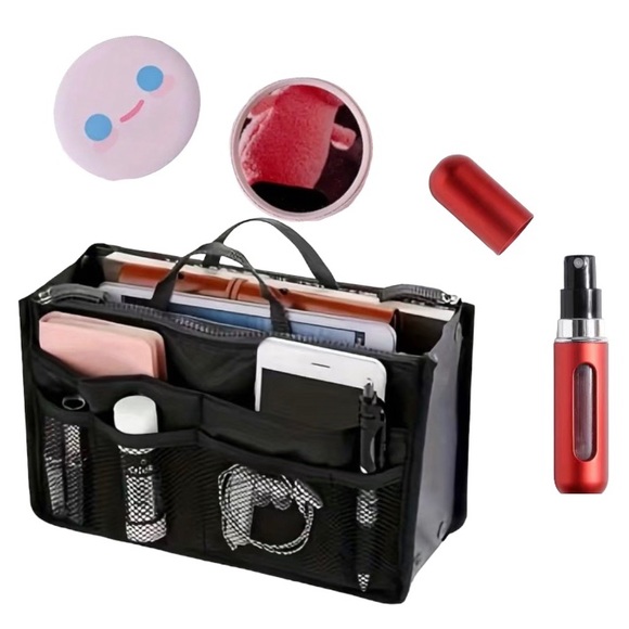 Accessories - 🆕 Beauty Bundle 🎉 One bag, one mirror, one refillable perfume bottle